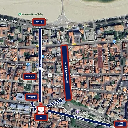 Apartamento Brisa - T1 Bis Au Coeur D 'arcachon *
